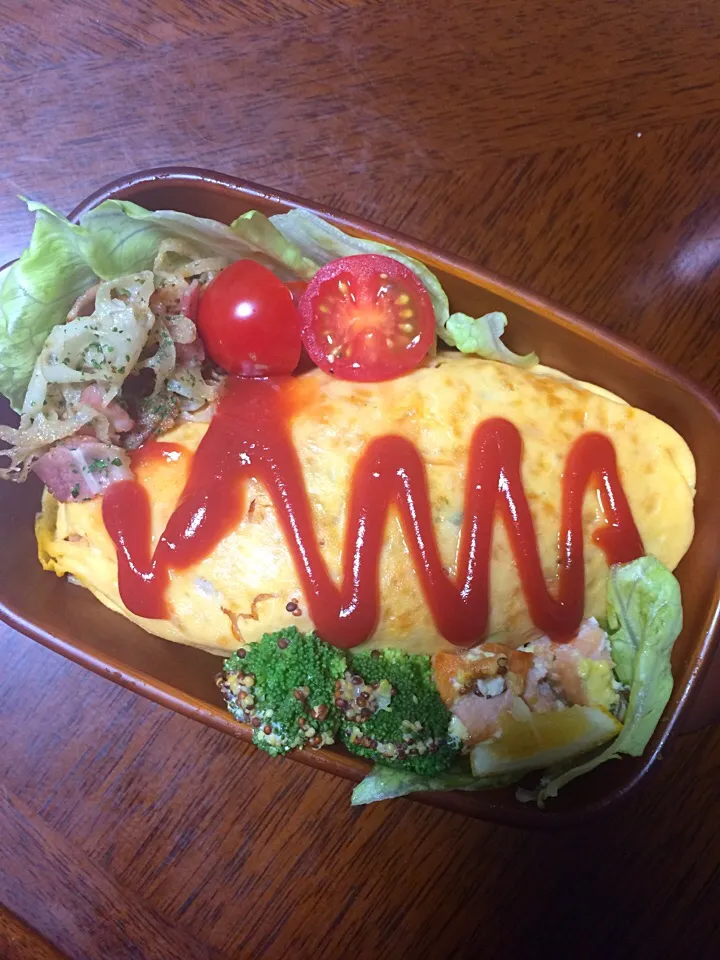 オムライス弁当|しょうこさん