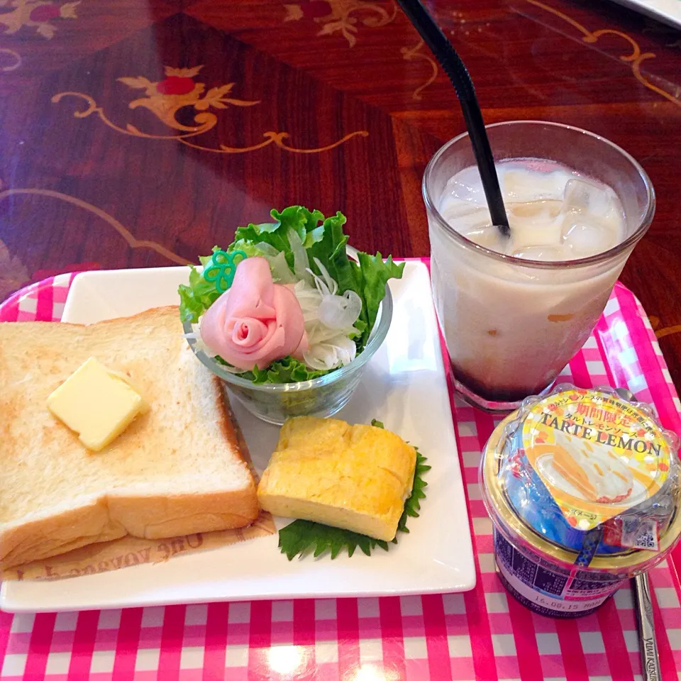 今日の朝ご飯(๑´ڡ`๑)|ちゃたままさん