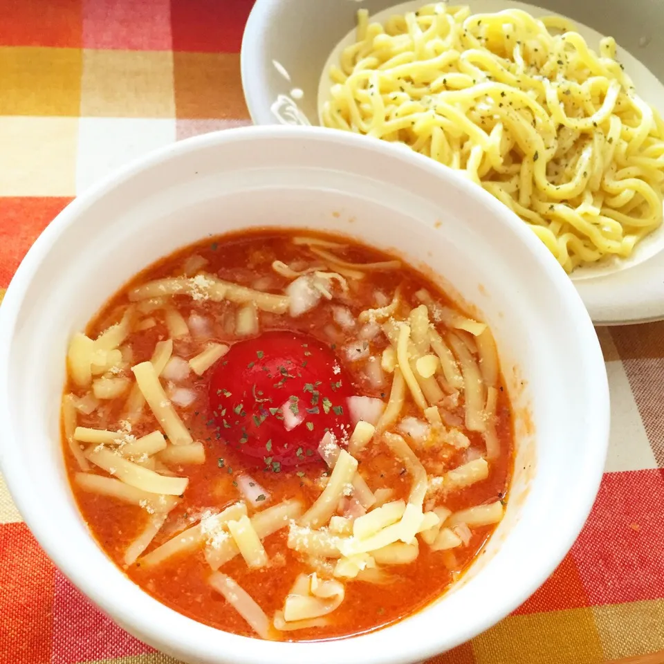 トマトつけ麺|カウンター嬢さん