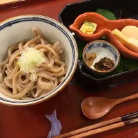 Snapdishの料理写真:幻の小麦、伊賀筑後オレゴンを使ったうどん|シゲさん