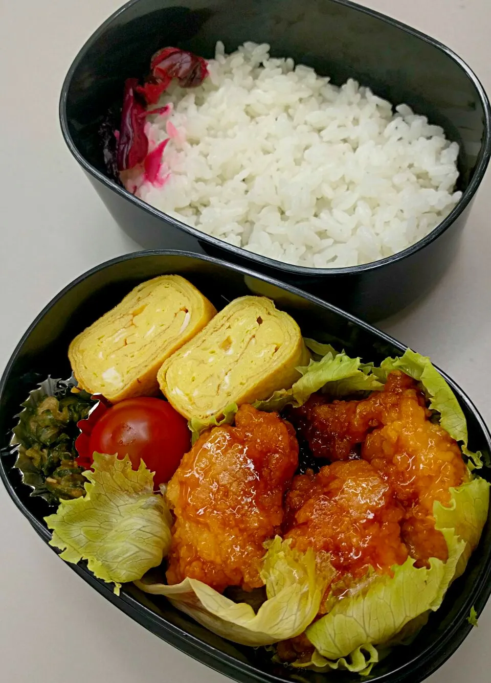 8月5日のサラメシは

鶏の甘酢揚げ
卵焼き
太きゅうりのきんぴら
プチトマト

痛いような真夏の日差し‼️☀️☀️
皆様バテないで頑張りましょう💪💞|ニッパーさん