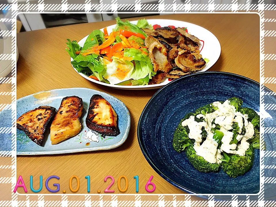 8/1の夕ご飯🍴|みきぴょん♪さん