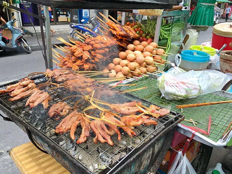 เนื้อ お肉🍖@แผงลอยที่กรุงเทพฯ バンコクの屋台|akiさん