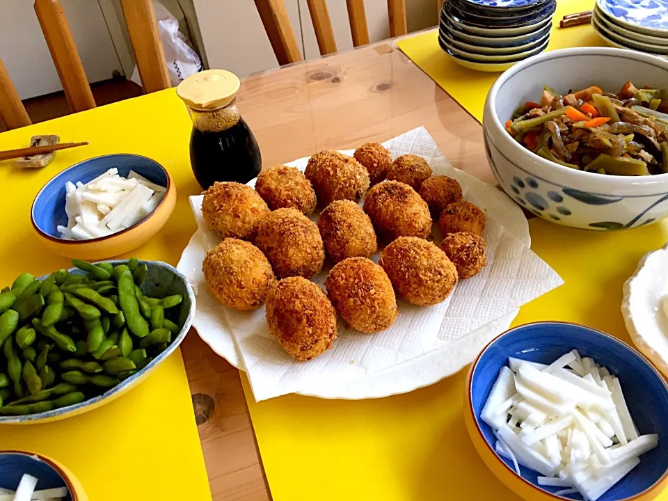 Snapdishの料理写真:今日の夕ご飯|河野真希さん