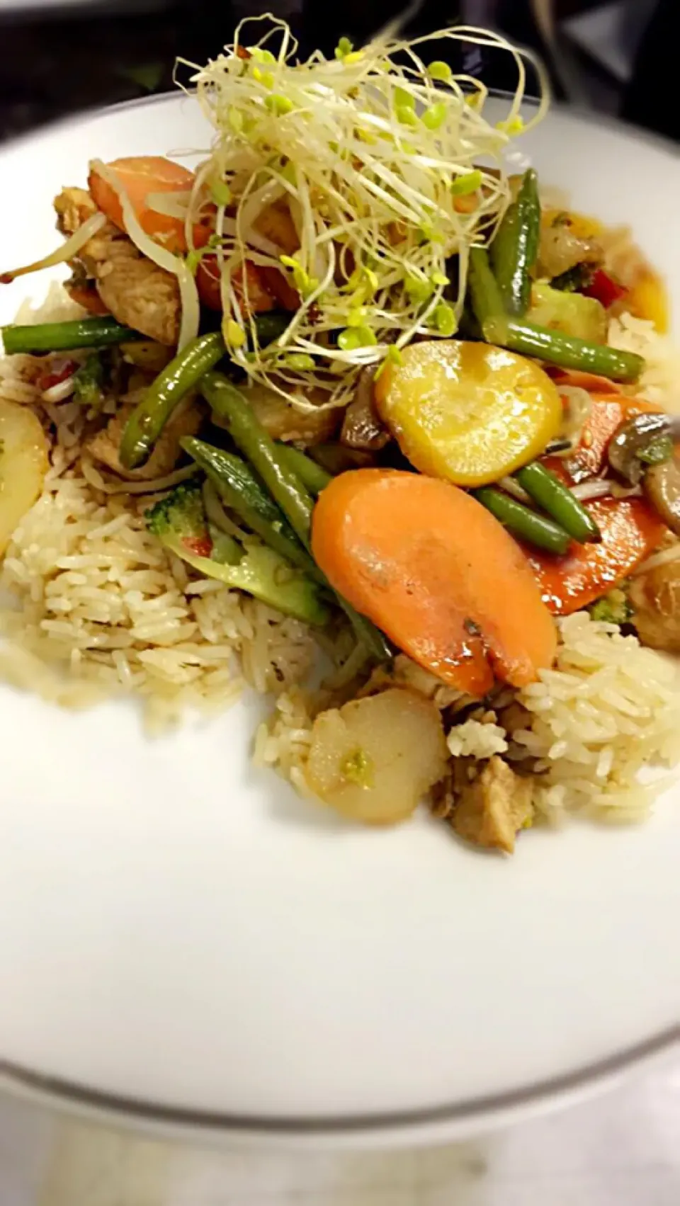 Ginger and tamarind glazed stir fry|Ryan Eli Salterさん