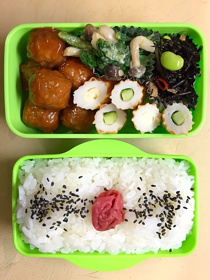 Snapdishの料理写真:お弁当／男子中学生|nayutaさん