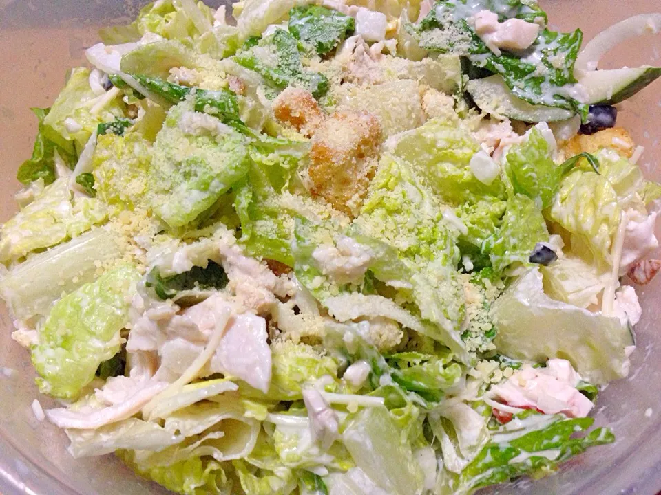 Chicken Caesar salad|Emmaさん