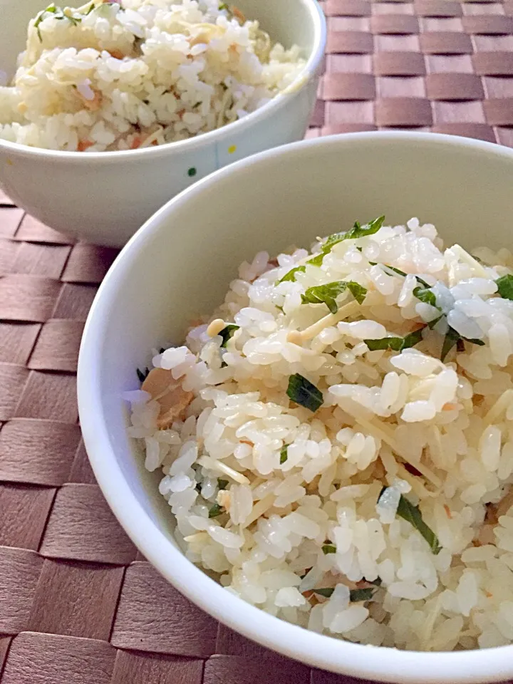 白だしで簡単♪梅とツナの炊き込みご飯 by はぁぽじ｜簡単作り方/料理検索の楽天レシピ|はぁぽじさん