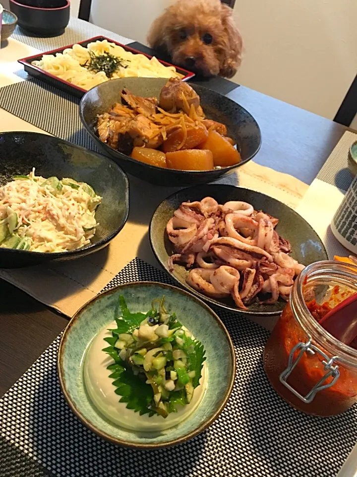 Snapdishの料理写真:今日のお夕飯|kiyoさん