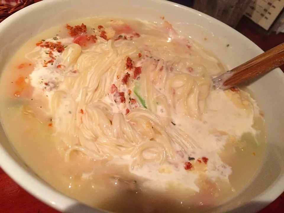 クリームラーメンじゃけん‼︎|まぁちさん