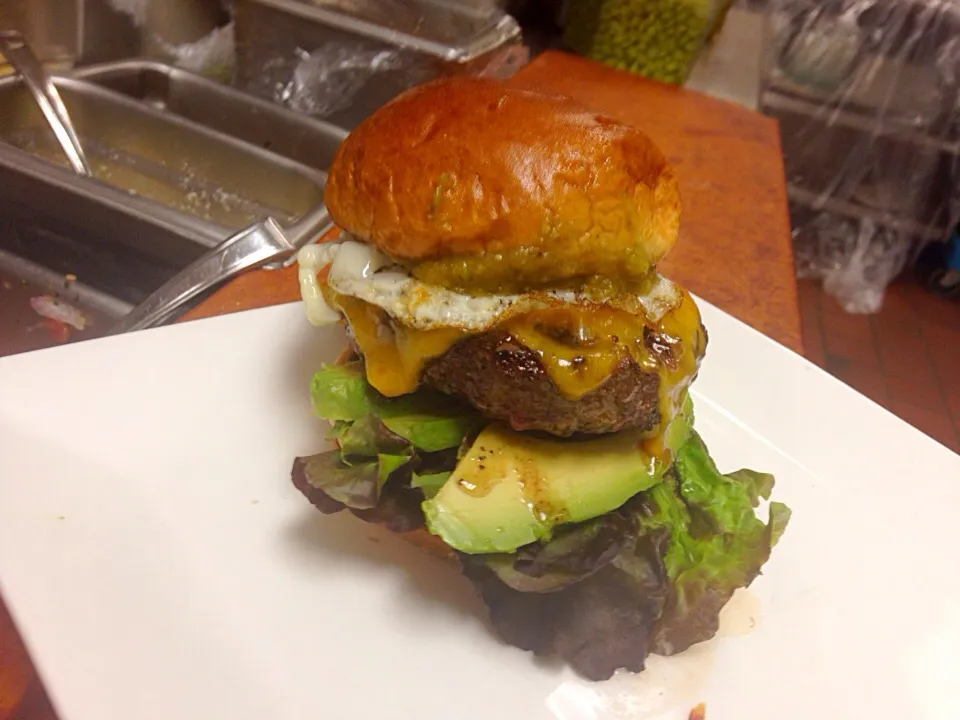 Hangover burger|Chef Guidaさん