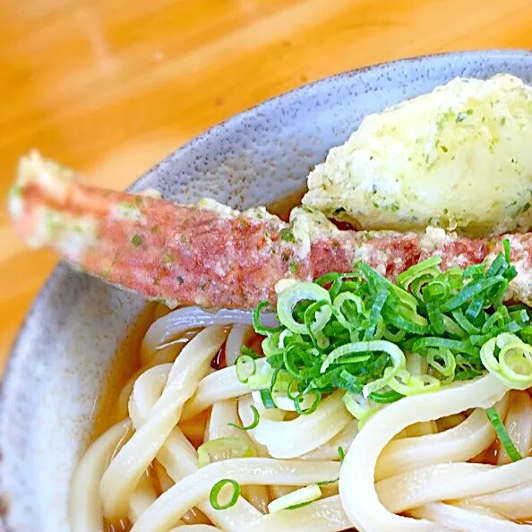 冷ぶっかけうどん(3玉)、ちく玉トッピング|buhizouさん