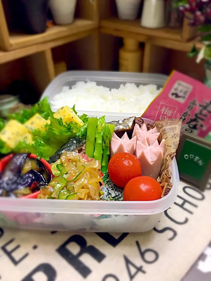 Snapdishの料理写真:今週は日勤帯の旦那お弁当♪|あずさん