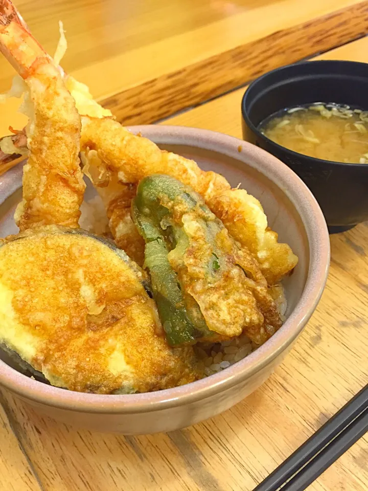 天丼ランチ🍤|ぽっちゃんさん