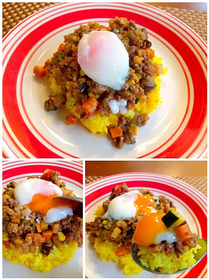 Snapdishの料理写真:Keema Curry🍛夏野菜たっぷりﾍﾞｼﾞｷｰﾏ|🌈Ami🍻さん