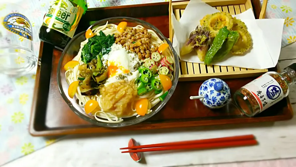 キムカフェ🍜ねばーるうどん😁|キム姉さん