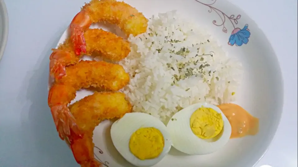 Simple Ebi Tempura Egg Dinner 😀👄👅👅💋💕✌|🌷lynnlicious🌷さん