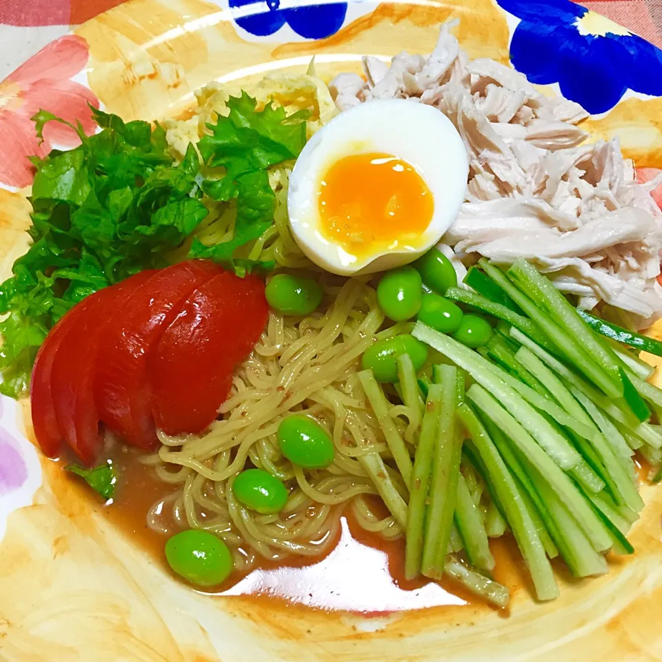 冷やしラーメン|カウンター嬢さん