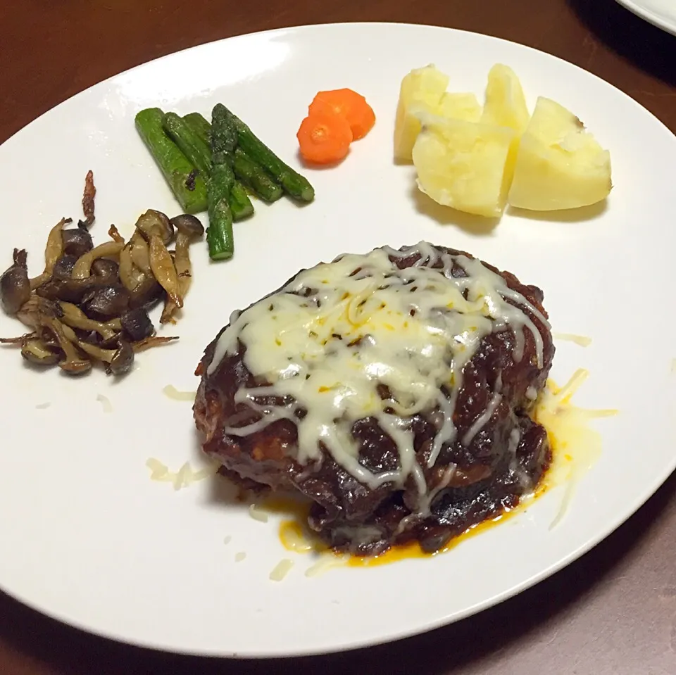 豆腐煮込みハンバーグ / stewed hamburger steak with tofu|Misakiさん