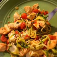 Zucchini chicken stirfry|France Jensenさん