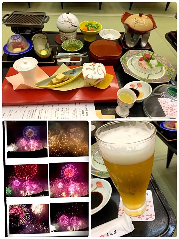 Snapdishの料理写真:琵琶湖花火と近江牛。
バームクーヘン豚のしゃぶしゃぶ（◍›◡ु‹◍)☆最高|るりさん