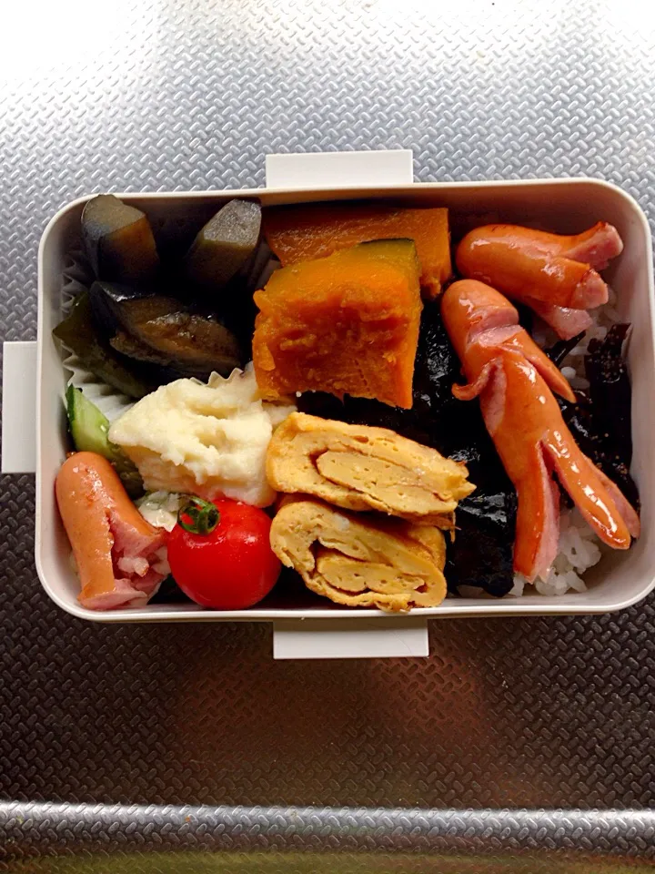 Snapdishの料理写真:本日の旦那さん弁当 8/9|R_ITOさん