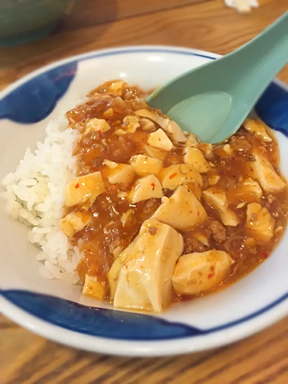 Snapdishの料理写真:ぴかいち  ミニ麻婆丼|sanmarzanoさん