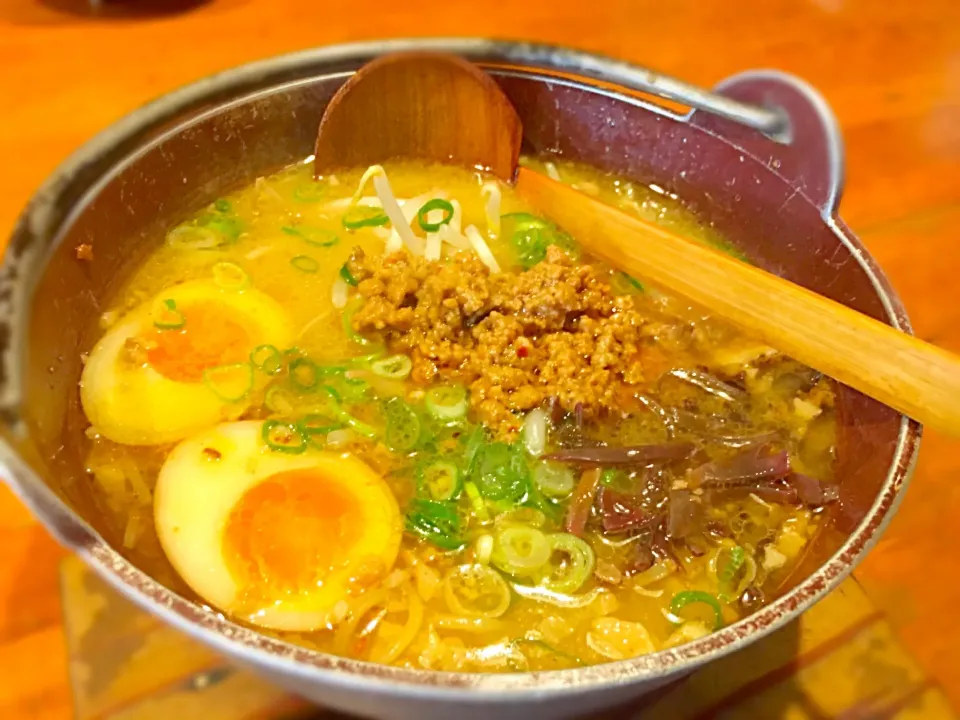 じなんぼう煮卵ラーメン|ちびさん