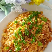 Nasi goreng Pedas Babi Asap 
#friedrice #smokedpork #titiles #babiasap #nasigoreng #nasgor #nasigorengpedas #spicyfriedrice #dailycooking #foodstagram #foodpost|Chef.on.trainingさん