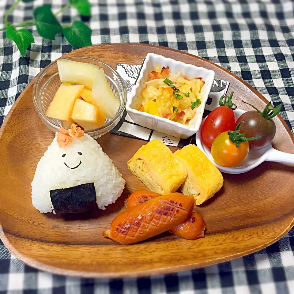 息子の朝食|キナリさん