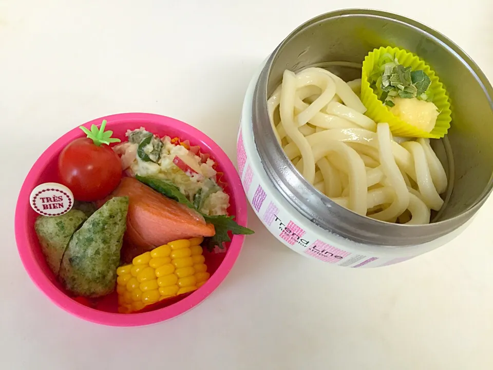 Snapdishの料理写真:塾昼弁(2016.8.10)|akkoさん