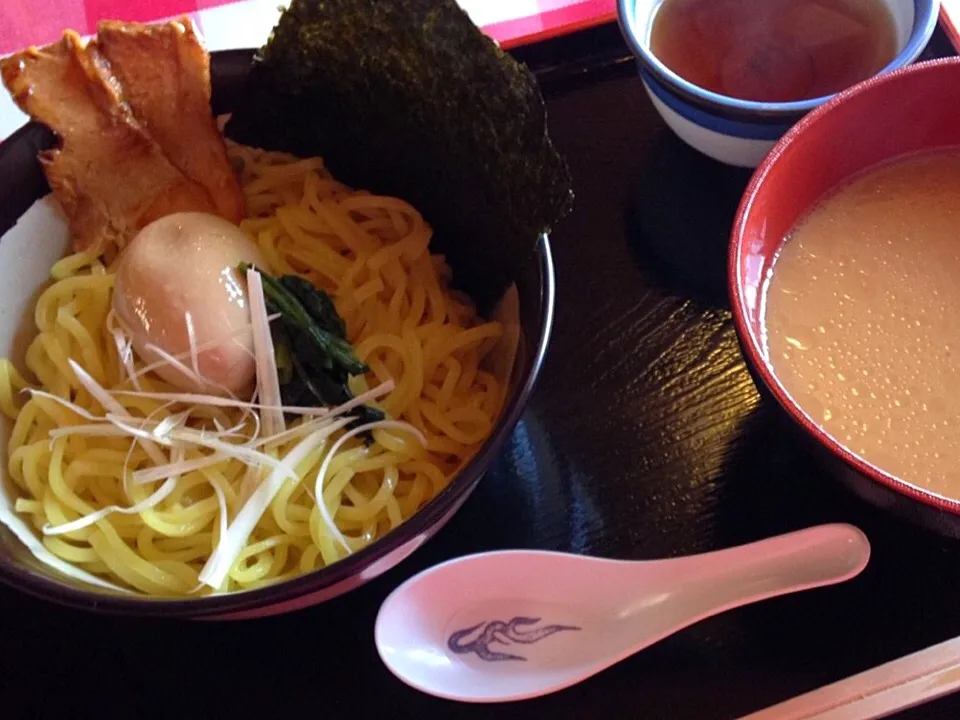 Snapdishの料理写真:今回唯一の山小屋ご飯！名物らしいつけ麺！！ ヒュッテ大槍@北アルプス|もっつぁさん