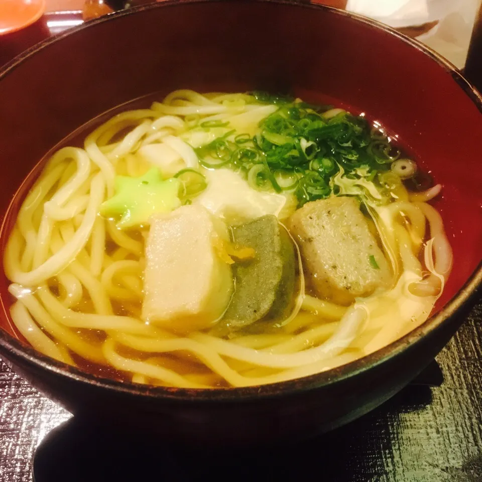 生麩と湯葉のうどん|みぃさん