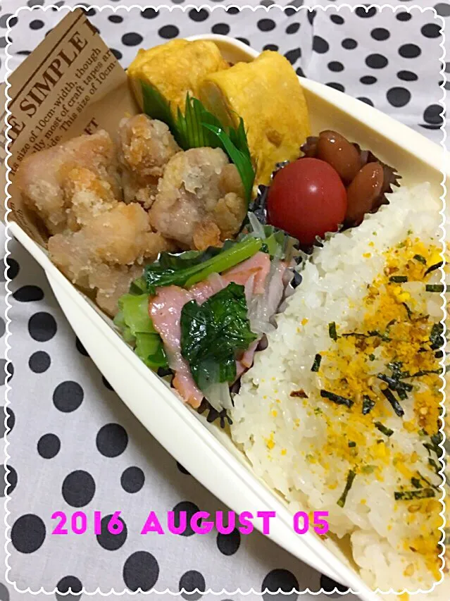 Snapdishの料理写真:８月５日  息子弁当⚾︎|sesamiさん