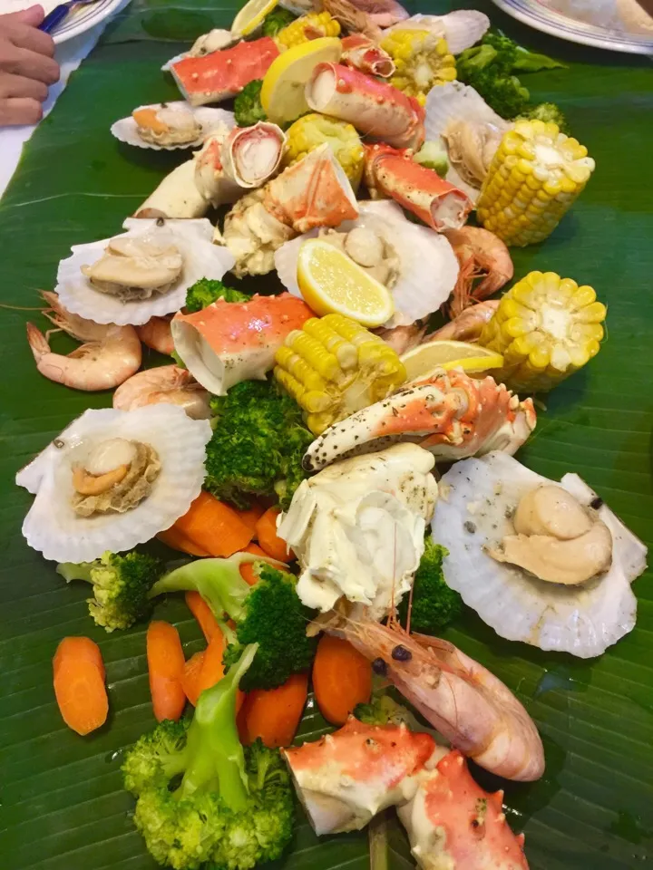 Seafood 'Shell Out' meal|Joha Hassanさん