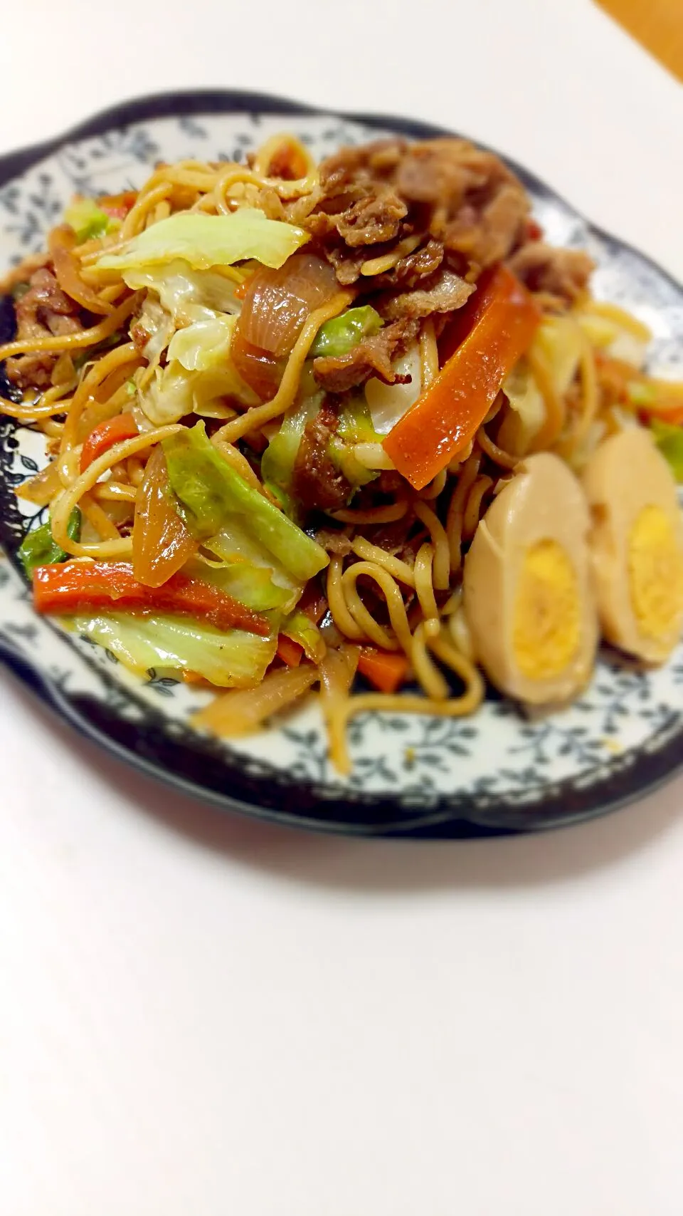 ちゃんぽん麺で☆柚子胡椒焼きそば|わかなさん