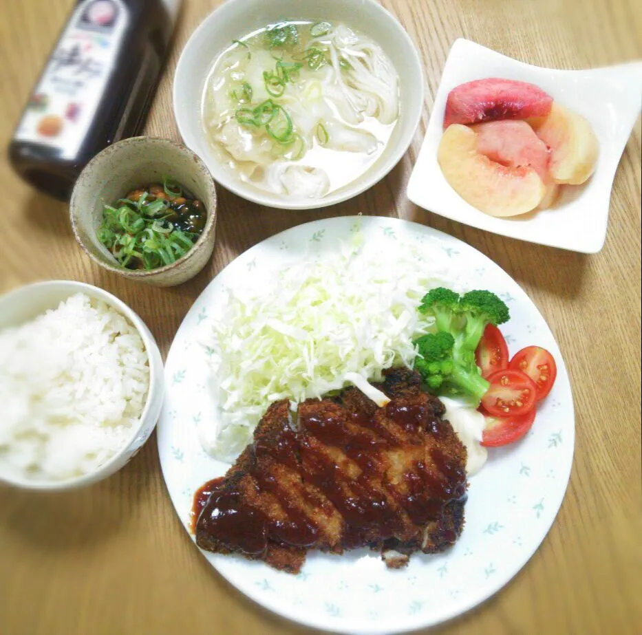 Snapdishの料理写真:『コストコの豚かたまり肉で豚カツ』|seri-chanさん