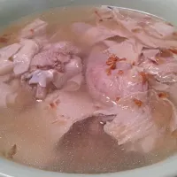 Snapdishの料理写真:ayam kembang tahu😋😋|metha marantikaさん