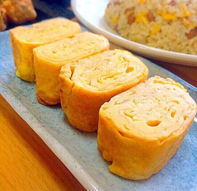 出汁巻き卵 tamagoyaki|ガク魁‼︎男飯さん