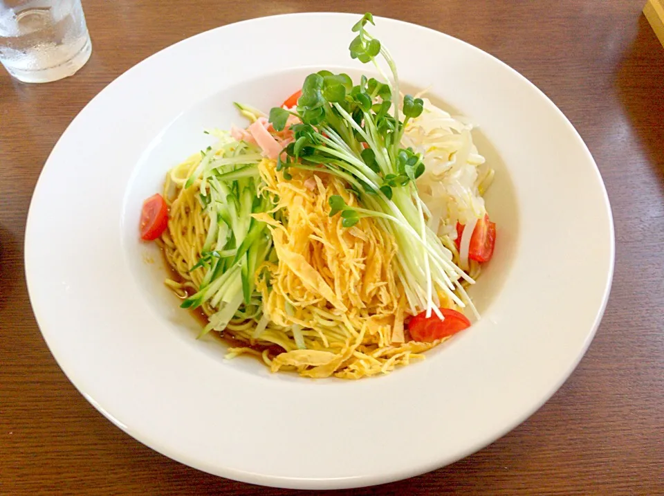 ラーメン屋の冷やし中華|まさま〜ささん