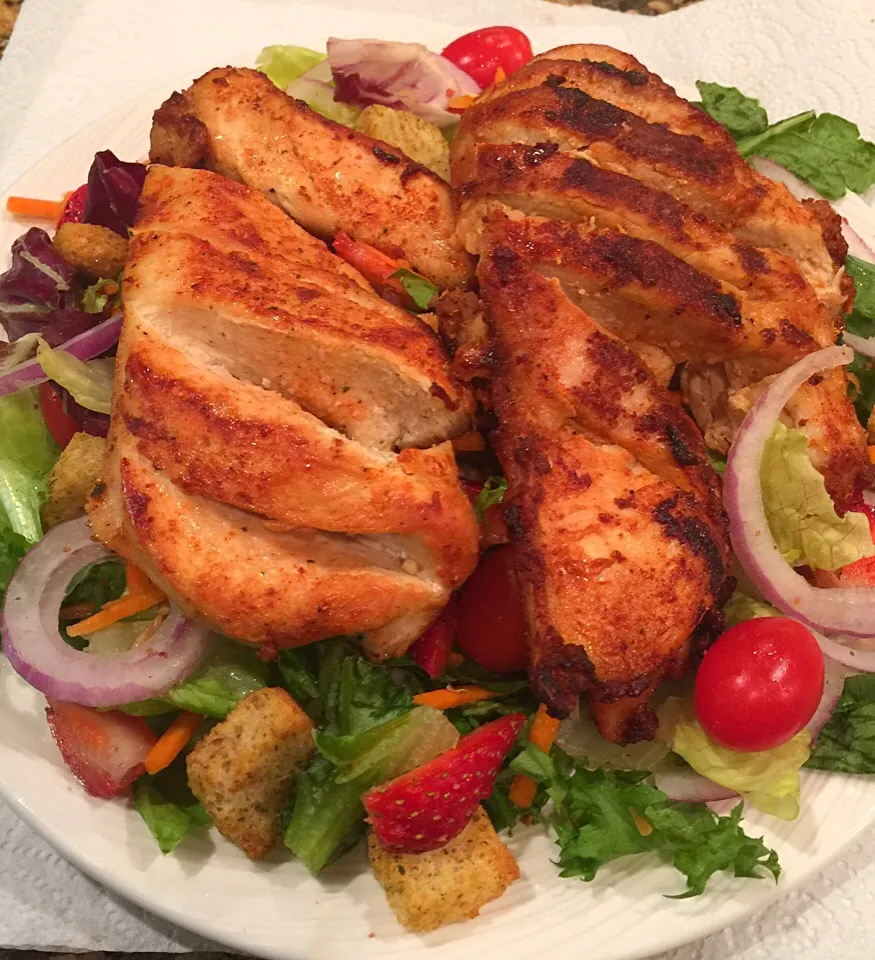 Alma's Seared Chicken Salad|Alma's Home Kitchenさん