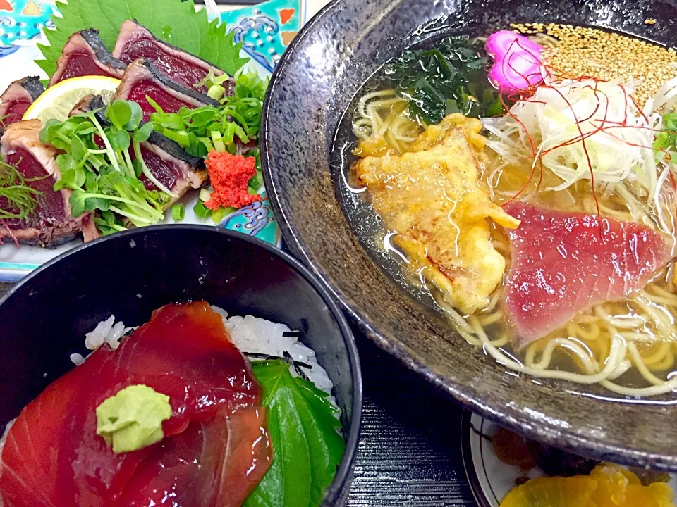 カツオラーメンかつおづくしセット|Masahiko Satohさん