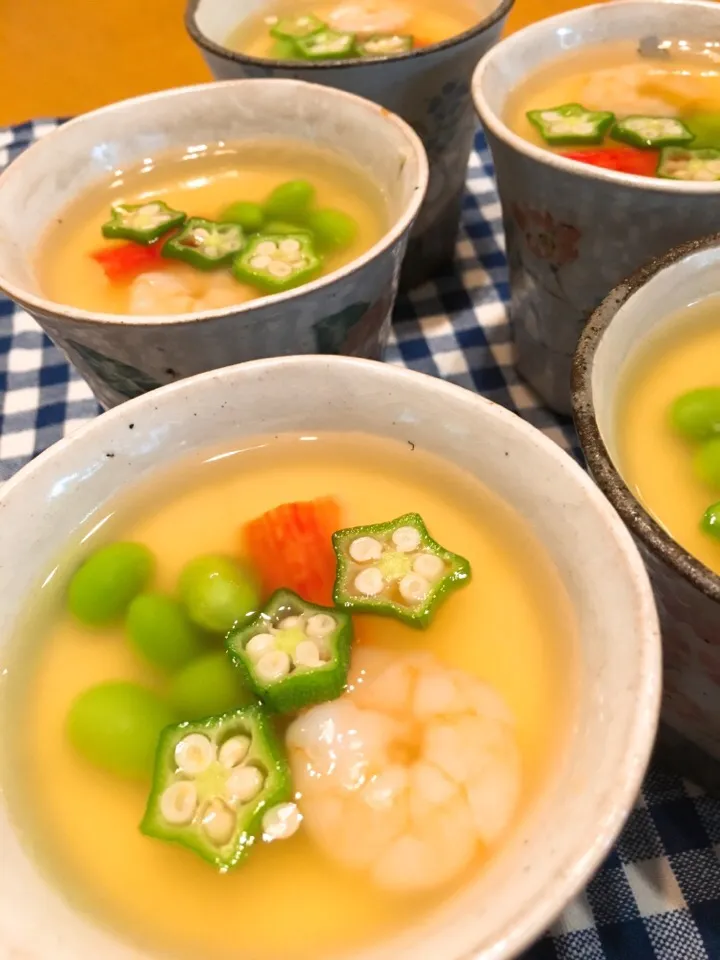 あんかけ冷製茶碗蒸し😊|パピコさん