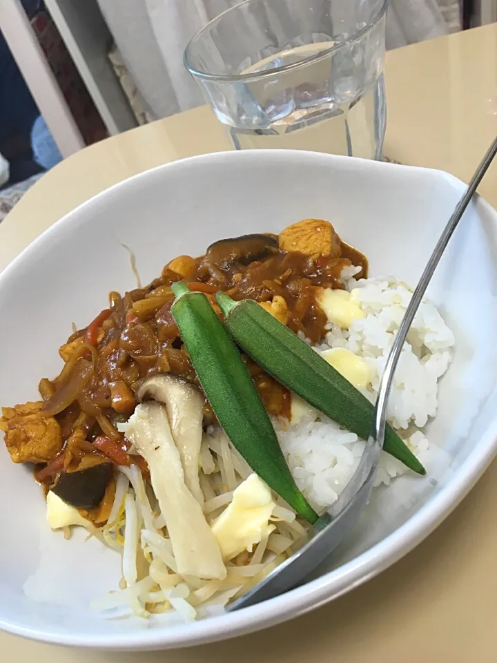 Snapdishの料理写真:夏野菜カレー|yu-riさん