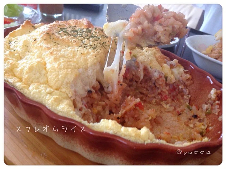 めぐぴょんさんの料理 チーズ入りスフレオムライス
中3女子二人メシ👭
完食〜〜*\(^o^)/*|yucca@さん