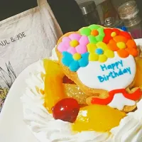 マンゴーたっぷり生クリームケーキ❤|Okuda Keikoさん