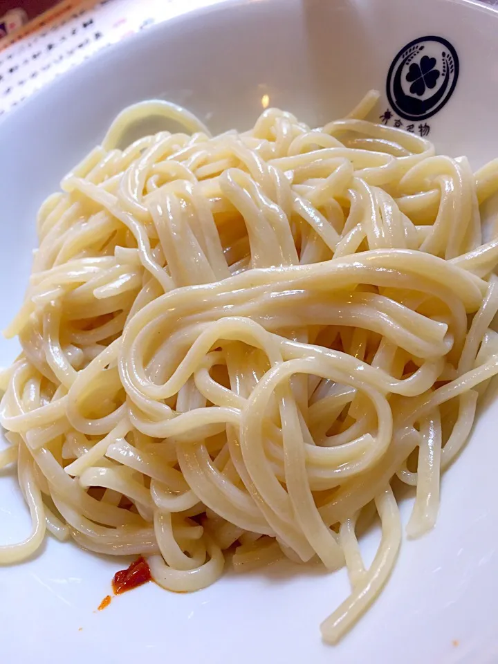 日本一美味しい？ミートスパゲティ まずは麺のみで|あぼちさん