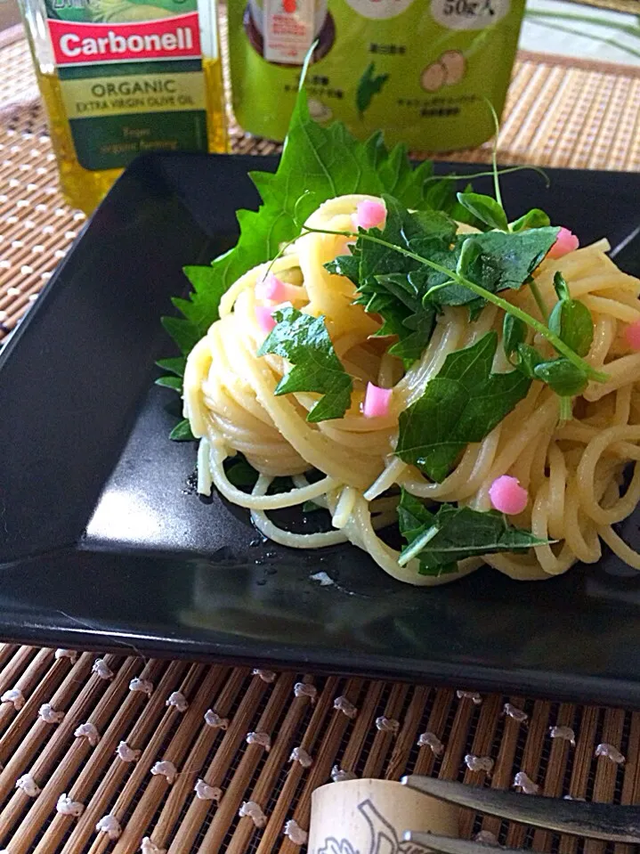 てつやさんの料理 ワサビのパスタ♡ シンプルっていいね|🌿ぴぴさん