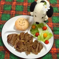 激安肉だけど柔らかステーキ