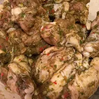 Jerk Chicken Marinating for Tomorrow to be Grilled.|LaTinka Keith-Mcraeさん